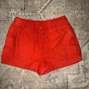 JCrew Vintage Linen Shorts